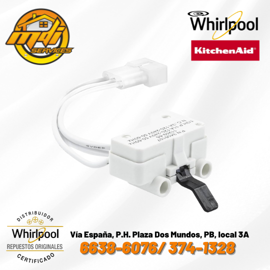 SWITCH PUERTA WHIRLPOOL ORIGINAL 3406107 FSP